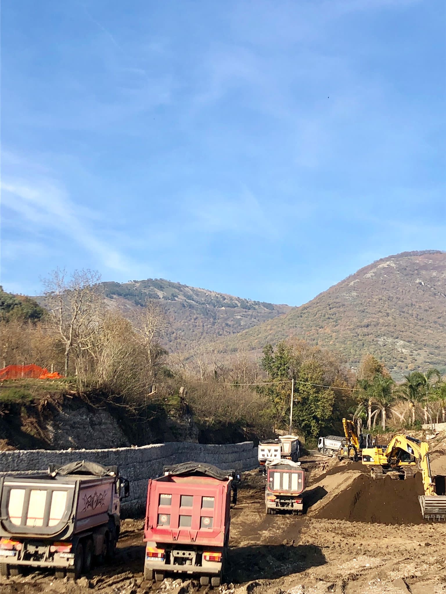 Cantiere di scavo – movimento terra