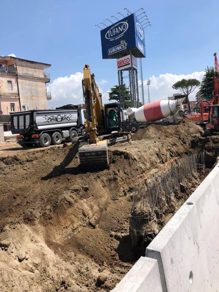 Cantiere di grande scavo